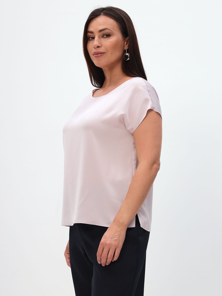 Топ из искуственного шелка