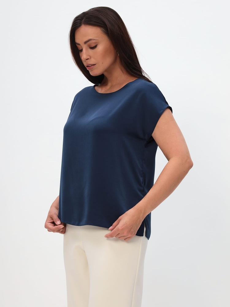 Топ из искуственного шелка