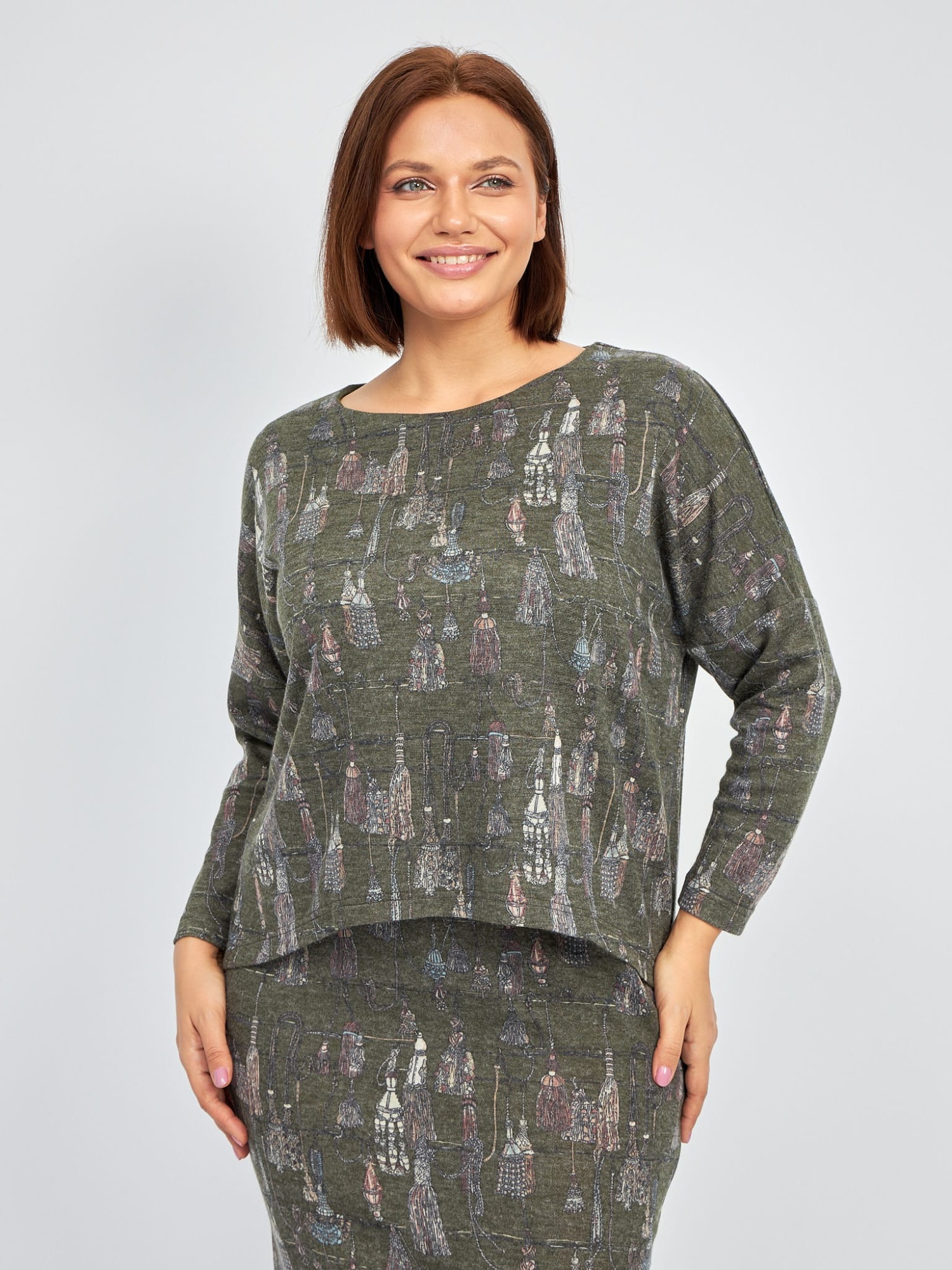 Платье эмитация двойки